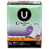 KOTEX OVERNIGHT MAXI PADS W WI [14 ea]