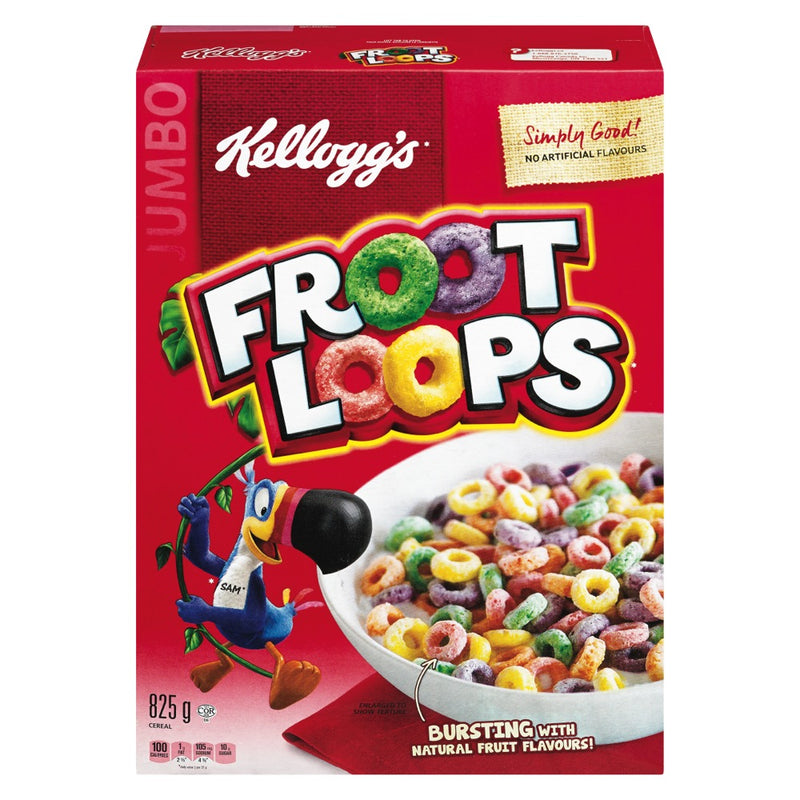 KELLOGGS JUMBO FROOT LOOPS [1.06 g]