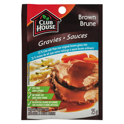 CLUBHOUSE GRAVY MIX BROWN 25% [25 g]