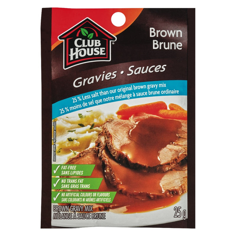 CLUBHOUSE GRAVY MIX BROWN 25% [25 g]