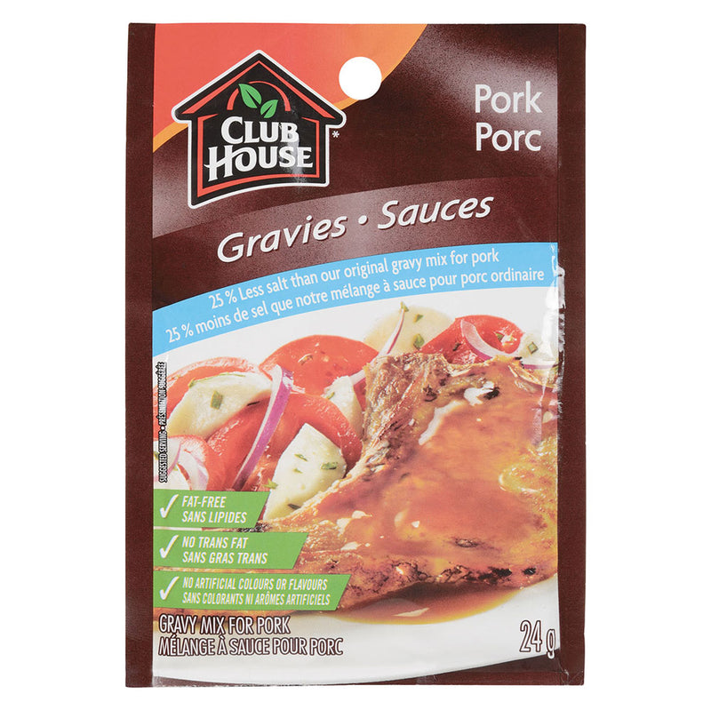 CLUBHOUSE GRAVY MIX PORK 25% L [24 g]
