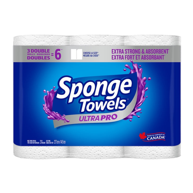 SPONGE TOWELS JUMBO 3PACK [3 ea]