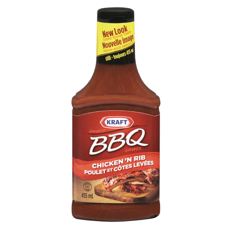 KRAFT CHICKEN AND RIB BBQ SAUC [455 ml]