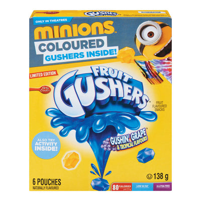 BETTY CROCKER GUSHERS GRAPE [128 g]