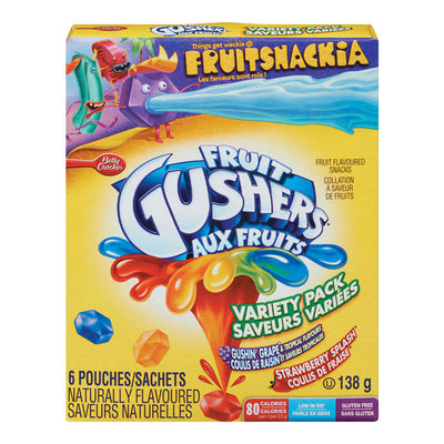 BETTY CROCKER GUSHERS VARIETY [128 g]