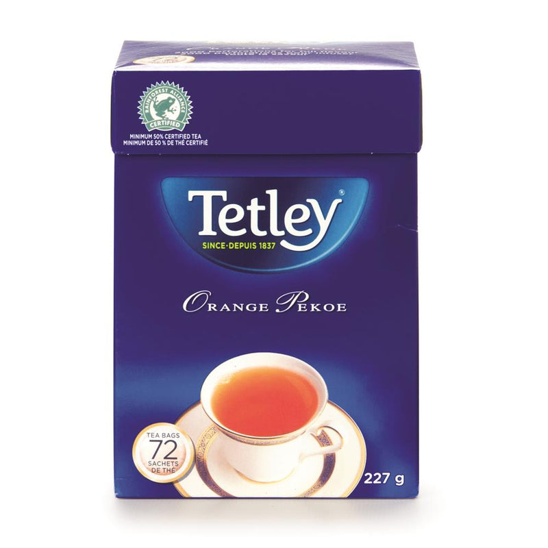 TETLEY TEA BAGS ORANGE PEKOE [72 EA]