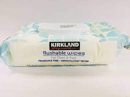 KIRKLAND FLUSHABLE WIPES 60cou [60 pcs]