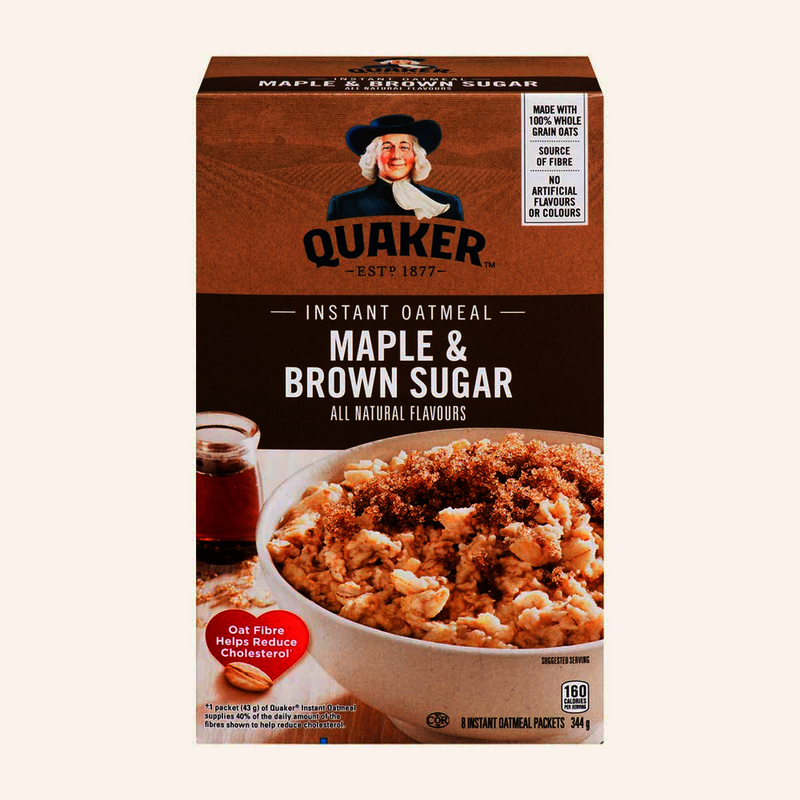 QUAKER INSTANT OATMEAL MPL BR [344 g]