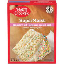 BETTY CROCK.RAINBOW CHIP CAKE [375 g]
