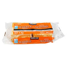 K.S MARBLE CHEDDAR SLICES [1 kg]