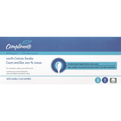 COMP COTTON SWABS 400`S [400 ea]