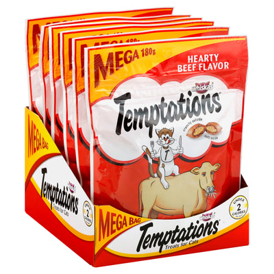 WHISKAS TEMPTATION BEEF FLAVOR [180 g]