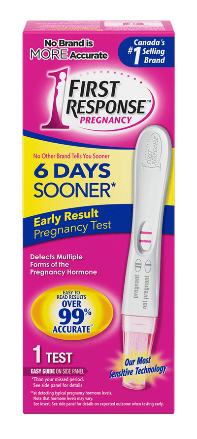 FIRST RESPONSE PREGNANCY TEST [1 ea]