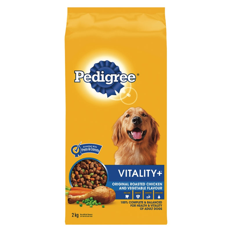 PEDIGREE VITALITY+ KIBBLE 2KGS [2 kg]