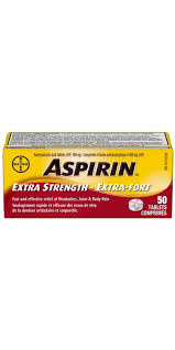 ASPIRIN EXTRA STRENGTH 500 MG [50 S]