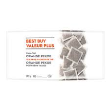BEST BUY ORNGE PEKOE TEA BAGS [100 ea]