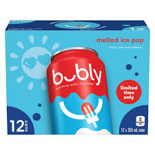 BUBLY Ice Pop Sparkling water [12 EA]