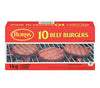 BURNS BEEF BURGERS 4OZ [1 kg]