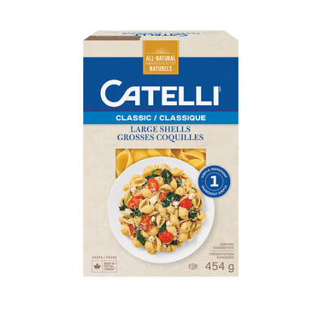 CATELLI SHELLS LARGE [454 g]