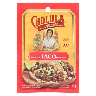 CHOLULA TACO SEASONING ORG [28 g]