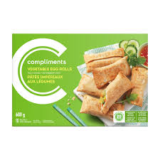 COMP EGG ROLLS VEGETABLE [680 g]