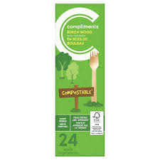COMP FORK WOOD COMPTBLE [24 ea]