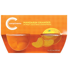 COMP MANDARIN ORANGES CUPS [4 ea]