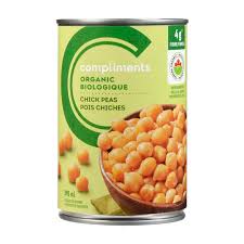 COMP ORG CHICK PEAS [398 g]