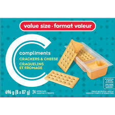 COMP CRACKERS & CHEESE [696 g]