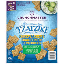 CRUNCHMASTER TZATZIKI CRACKERS [454 g]