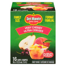 DELMONTE VERY CHERY IN JUICE [16 ea]