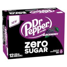 Dr. Pepper Zero Blackberry 12 [12 EA]