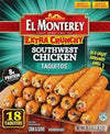 EL MONTEREY TAQUITO S/W CHICKE [18 pcs]