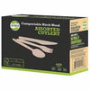 GO4GREEN ASST`D WOOD CUTLERY [400 ea]