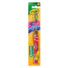 GUM Crayola Timmer Kids Toothbrush [1 EA]