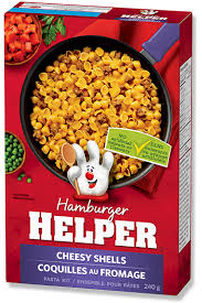 HAMBURGER HELPER CHEESY SHELLS [200 g]