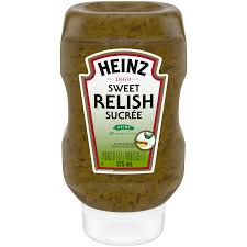 HEINZ SWEET RELISH UPSIDE DWN [375 ml]