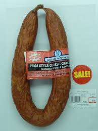 INTERLAKE COARSE GARLIC SAUSAG