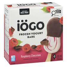 IOGO FRZ YOGURT RASB CHOC [4 ea]