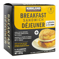 KIRKLAND BREAKFAST SANDWICHES [1.09 kg]