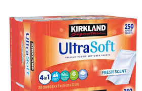 KIRKLAND FABRIC SOFTNER SHEETS [250 EA]