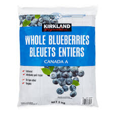 KIRKLAND FROZEN BLUEBERRIES [1.5 kg]