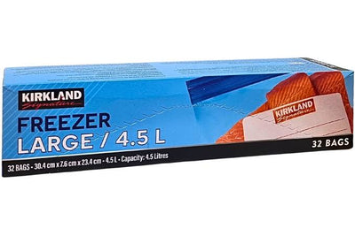 KIRKLAND LARGE FREEZER BAGS 32 [32 ea]