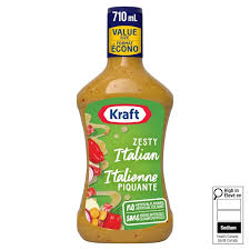 KRAFT SALAD DRESSING ZESTY ITALIAN [710mL]
