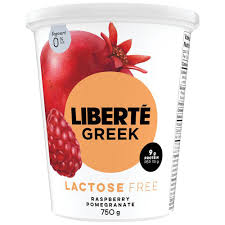 LIBERTE GREEK RASBP LF YOGURT [750 g]