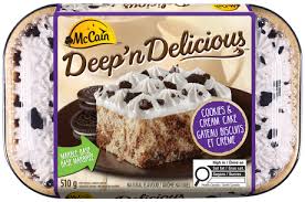 MCCAIN DEEP N DELICIOUS Cookies & Creme Cake [510 g]