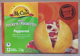 MCCAIN PIZZA PEPP POCKETS [1.2 kg]