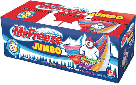 MR-FREEZE FREEZE JUMBO POPS [27 EA]