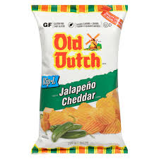 OLD DUTCH JALAPENO RIPPLE CHIP [220 g]
