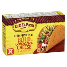 Old El Paso Dinner Kit Bold Nacho Cheese